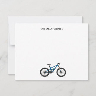 カスタムマウンテンバイクMTBノートカード ノートカード