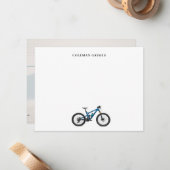 カスタムマウンテンバイクMTBノートカード ノートカード (正面/裏面インサイチュ)