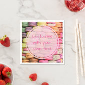 カスタムマカロン スタンダードカクテルナプキン (インサイチュ)