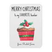 カスタムマグネットお気に入りの先生メリークリスマス マグネット (縦)
