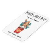 カスタムマグネットスウィート先生メリークリスマス マグネット (左側)