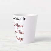 カスタムマグ カフェラテマグ (正面)