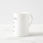 カスタムマグ ボーンチャイナマグカップ (正面右)