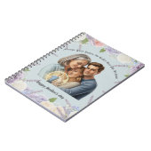 カスタムマザーズデイの写真 いつだってあなたの赤ちゃん ノートブック (左側)