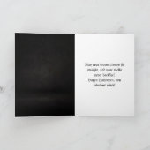 カスタムマジカルウィッチブリューヴィンテージハッピーハローウィン カード (内部)