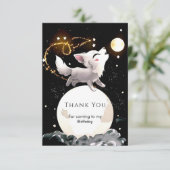 カスタムマジカルウルフバースデー サンキューカード (スタンド正面)