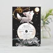 カスタムマジカルウルフ誕生日 招待状 (スタンド正面)