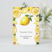 カスタムマジカルレモン誕生日 サンキューカード (スタンド正面)