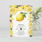 カスタムマジカルレモン誕生日 招待状 (スタンド正面)