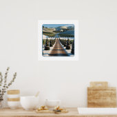 カスタムマットギクレポスター –  ポスター (キッチン)