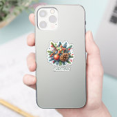 カスタムマットギフトラベル シール (スマートフォン)