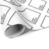 カスタムマットラッピング紙30" x 6' ラッピングペーパー (ロールコーナー)