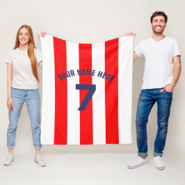 カスタムマドリード フリースブランケット