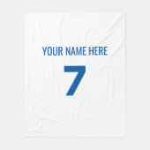 カスタムマドリード フリースブランケット (正面)