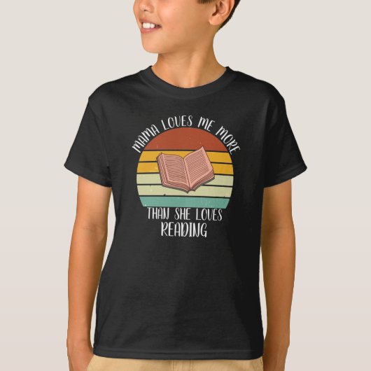 カスタムママが大好きなの読よ Tシャツ (正面)