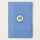 カスタムママの家族のカレンダーの写モダン真 プランナー手帳 (裏面)