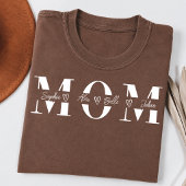 カスタムママシャツ、プレママのための母の日ギフト Tシャツ