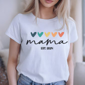 カスタムママシャツ、 ママへのギフト、 母の日ギフト Tシャツ