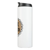 カスタムマママスカロップエッジ熱移動タンブラー タンブラー (回転右)