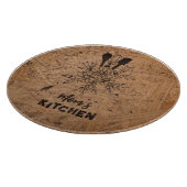 カスタムママママガマズキッチン カッティングボード (角)