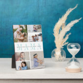 カスタムママ母の日キッズフォトコラージュ フォトプラーク (側面)