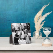 カスタムママ エスタブリッシュド モダン ボールド フォトプラーク (インサイチュ)