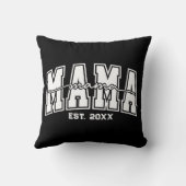 カスタムマミー 設立年 個人名入り ママ設立 クッション (裏面)