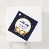 カスタムマルディグラステーマパーティおもしろいフェスティバルビーズ フェイバータグ (インサイチュ)