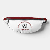 カスタムマロン サッカー選手 チーム ファニーパック (レイダウン)