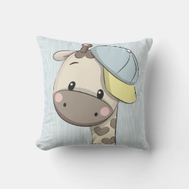 カスタムマンガ男の赤ちゃんキリン装飾用クッション クッション