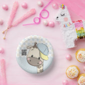 カスタムマンガ男の赤ちゃんキリン ペーパーボウル (パーティー)