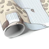 カスタムマンガ男の赤ちゃんキレーフラッピング紙 ラッピングペーパー (ロールコーナー)