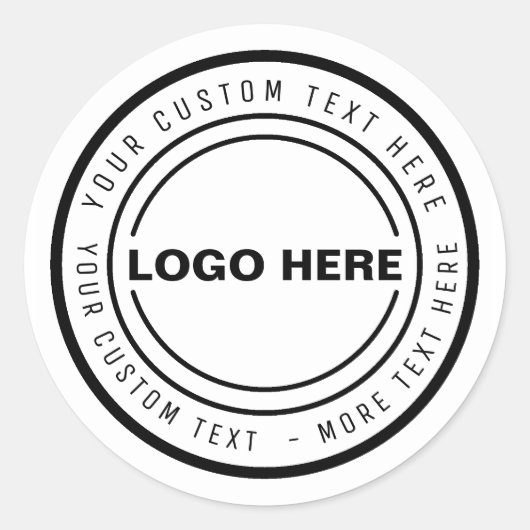 カスタムマーケティング材 ラウンドシール (正面)