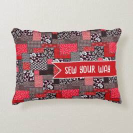 カスタムミシン パッチワーク Sew Your Way デザイン アクセントクッション