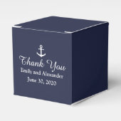 カスタムミッドナイトブルーとホワ航海のイト結婚ズ フェイバーボックス (正面サイド)