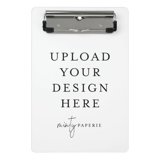カスタムミニクリップボード9"x6" ミニクリップボード (正面)