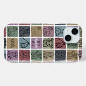カスタムミニチュアシュナウザーレトロペット愛好家ギフト Case-Mate iPhoneケース (裏面 (横))
