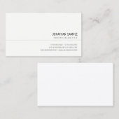 カスタムミニマエレガントリストプロフェッショナルシンプルトップ 名刺 (正面/裏面)