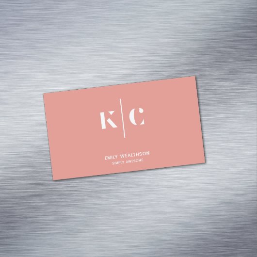 カスタムミニマシンプルリストモダン マグネット名刺 (インサイチュ)