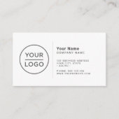 カスタムミニマシンプルリスト任意のカラー名刺 エンクロージャーカード (正面)