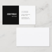 カスタムミニマモダンエレガントリストプロフェッショナル 名刺 (正面/裏面)