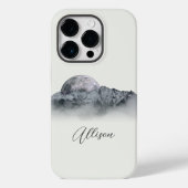 カスタムミニマリスト山タフiPhone for Women Case-Mate iPhoneケース (裏面)