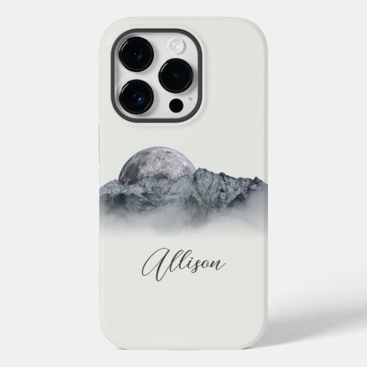 カスタムミニマリスト山タフiPhone for Women Case-Mate iPhoneケース (裏面)
