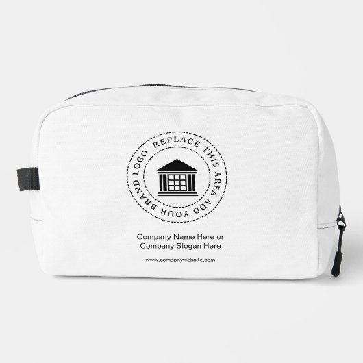 カスタムミニマルなシンプルビジネスロゴプロモーション ドップキット (正面)