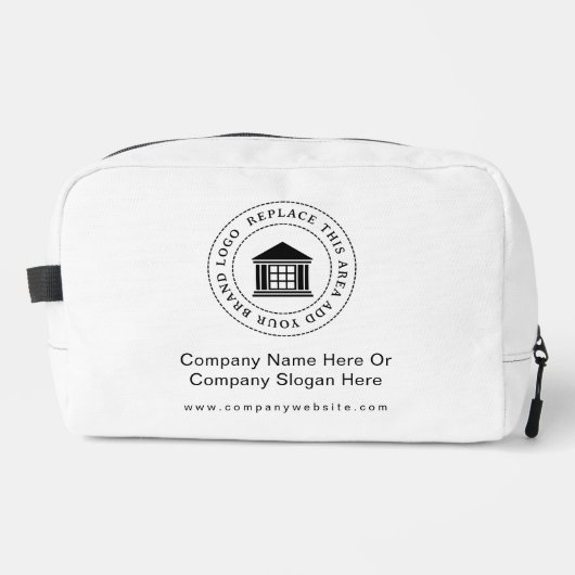 カスタムミニマルなシンプルビジネスロゴプロモーション ドップキット (正面)