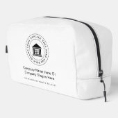 カスタムミニマルなシンプルビジネスロゴプロモーション ドップキット (右コーナー)