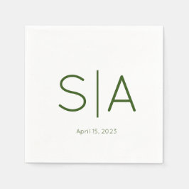 カスタムミニマルカクテルナプキンス スタンダードカクテルナプキン