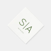 カスタムミニマルカクテルナプキンス スタンダードカクテルナプキン (角)