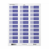 カスタムミニマルジグモダンラベル ラベル (フルシート)