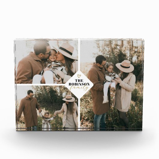 カスタムミニマルハート3フォトギャラリー フォトブロック (正面)